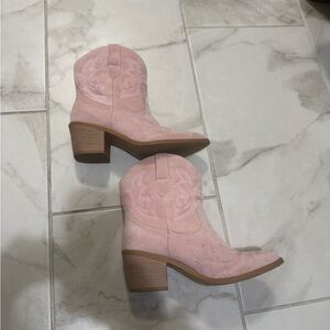 Pierre Dumas pink short cowgirl boots, These are beautiful! size 7